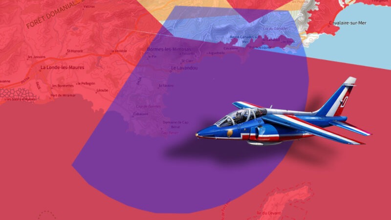 Autour du Lavandou : les interdictions de vol en drone les 13 et 16 août 2024