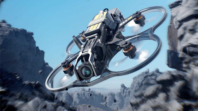 SpeedyBee propose le Bee25 4S, un cinewhoop haut en couleurs