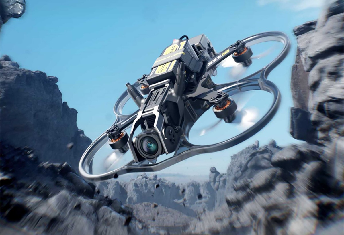 SpeedyBee propose le Bee25 4S, un cinewhoop haut en couleurs