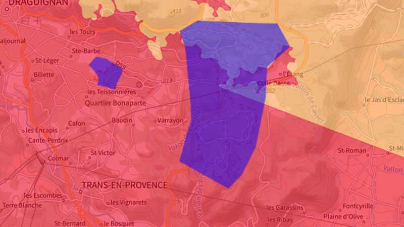 Région de Draguignan : des interdictions de vol en drone en 2024 et 2025