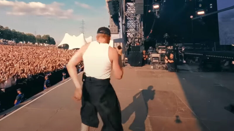 Eddy de Pretto : le clip « être biennn » a été filmé avec les drones FPV de la tournée 2024 !