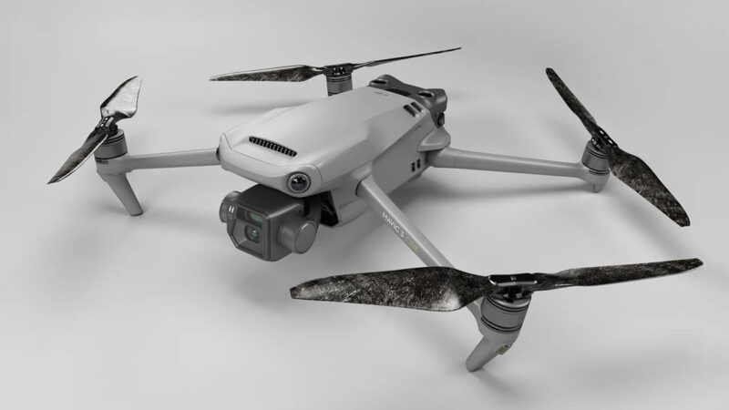 Master Airscrew propose les hélices en carbone STEALTH Carbon Fiber Reinforced Propellers pour la gamme DJI Mavic 3