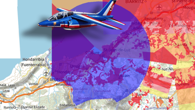 Région de St-Jean-de-Luz : les interdictions de vol en drone mi-octobre 2024