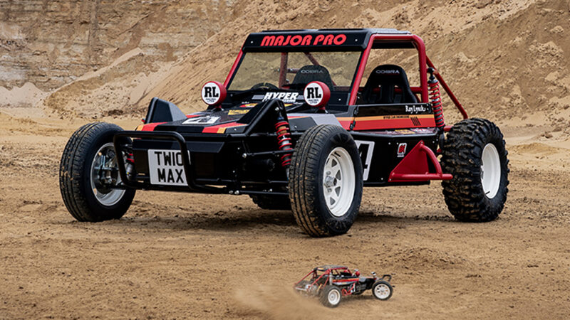 Tamiya Wild One Max, la voiture radiocommandée grandeur basée sur la Tamiya Wild One