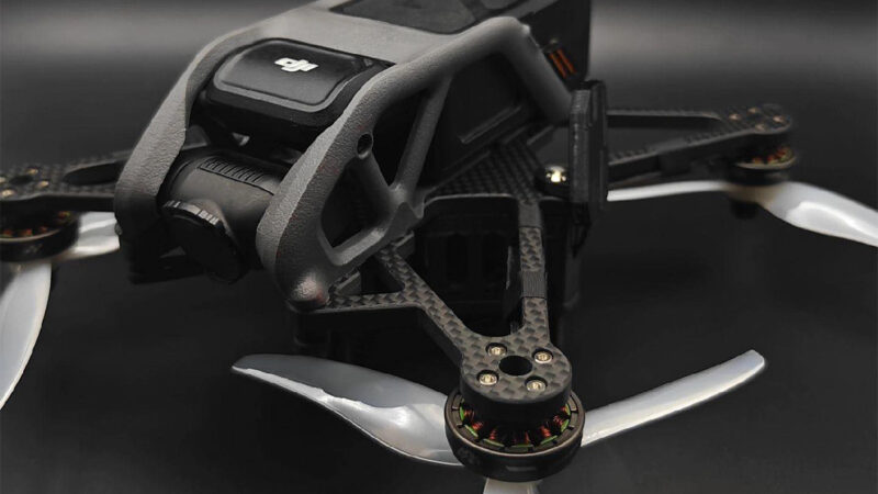 Amax : teaser pour un mod du DJI Avata 1 avec une frame et des moteurs alternatifs