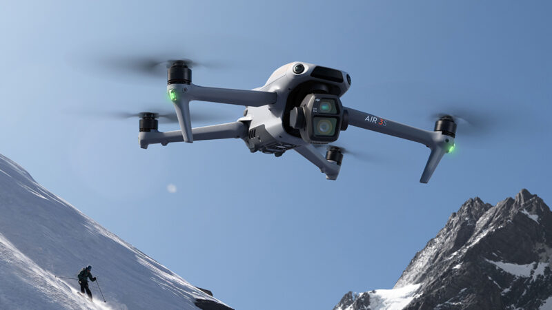 DJI présente le Air 3S, pour les amateurs de photos et de vidéos aériennes