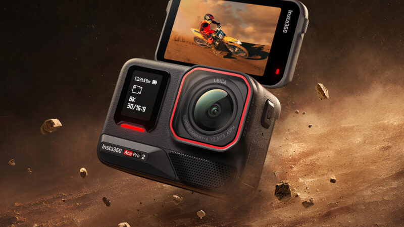 Insta360 a présenté la Ace Pro 2, une caméra d’action 8K