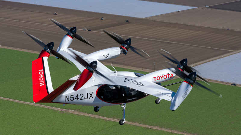 Toyota investit 500 millions de dollars dans les eVTOL de Joby