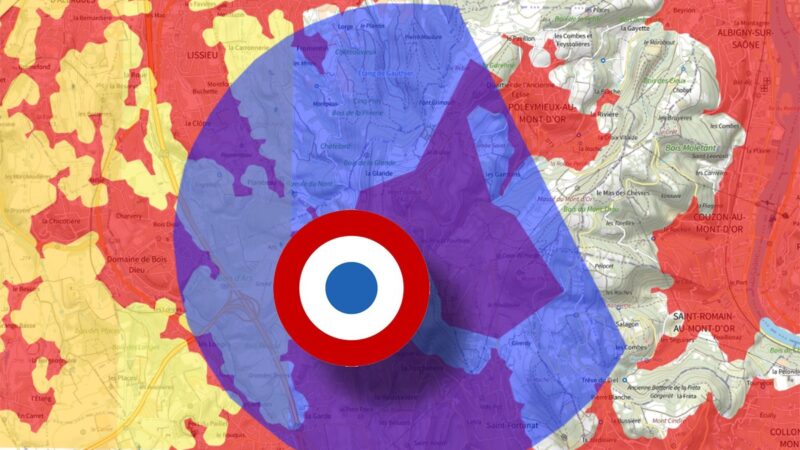 Nord de Lyon : les interdictions de vol en drone autour de la base aérienne 942