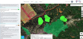 Les Zones de Sensibilité Majeure (ZSM) pour 2024 et 2025 sont indiquées par le service FlyBy 8 flyby zsm 2024 02
