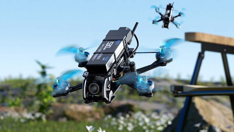 GePRC présente le T-Cube 18, un nano drone FPV en analogique 1S et numérique HDZero 2S