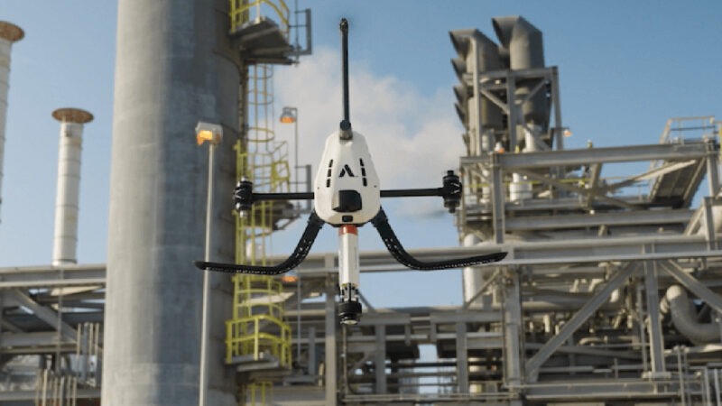 Le Voliro T Version 5, un drone étonnant destiné à l’inspection, opérable en 5G