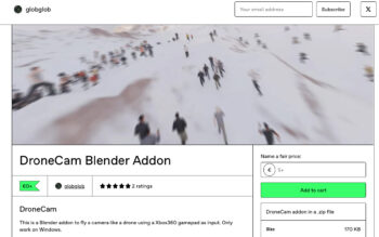fpv dans blender