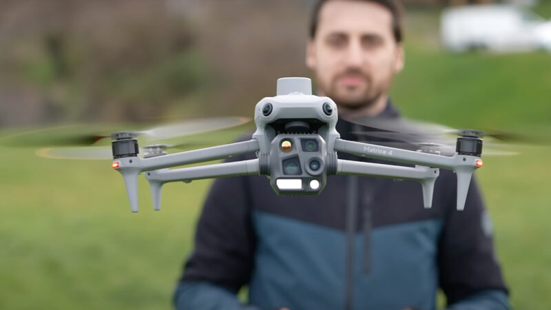 Gautier Veltri : prise en main du DJI Matrice 4