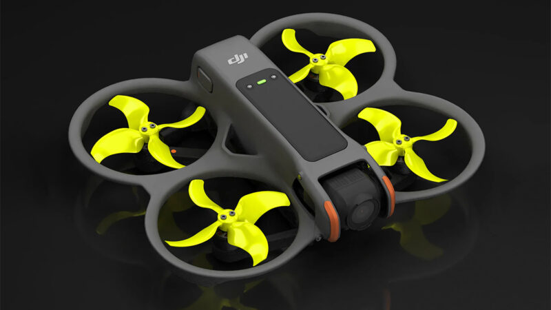 Master Airscrew propose des hélices STEALTH Upgrade pour DJI Avata 2 en version Electric