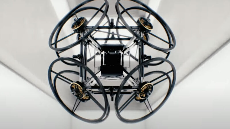 DIC présente la HAGAMOSphere, un concept de drone volant et roulant