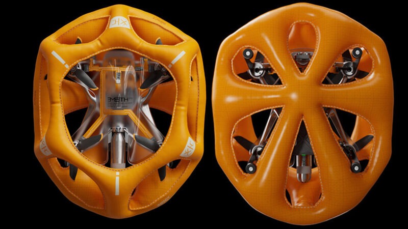 SAES Design House : Emeth P11, un drone équipé d’un airbag (oui mais…)
