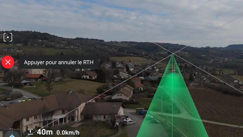 DJI Fly : mise à jour qui facilite le choix du point de retour automatique (RTH)