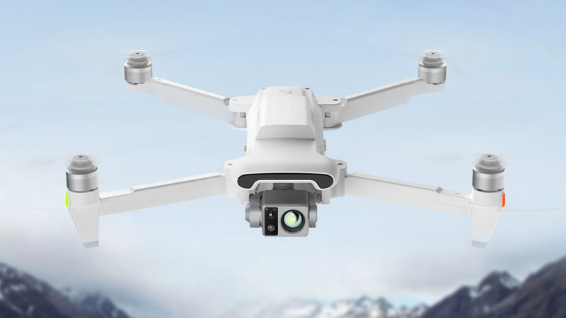 Fimi propose le X8T, un drone avec triple caméra dont une thermique