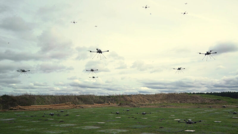 Hexadrone et Icarus Swarms ont dévoilé le Mistral : c’est un Tundra 2 capable de voler en essaim