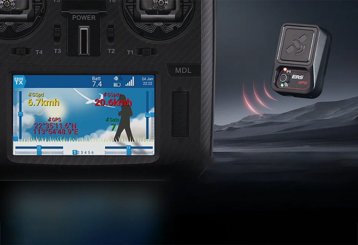 Radiomaster propose le ERS-GPS, un GPS pour des récepteurs ExpressLRS en PWM