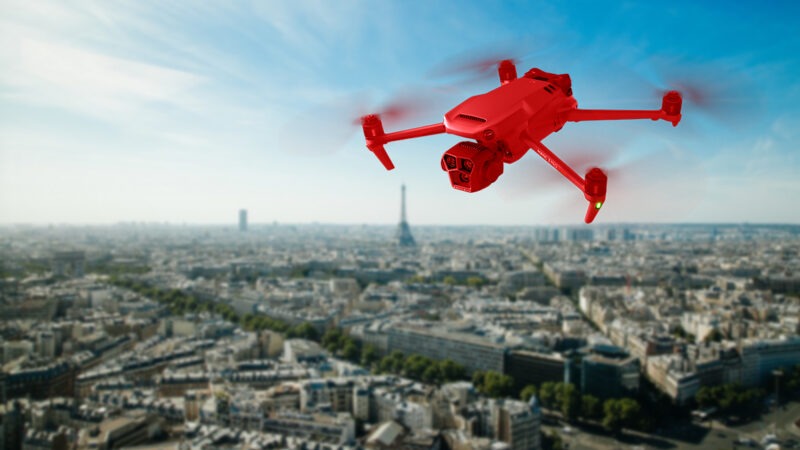 Publication d’un arrêté renouvelant la P 23 interdisant les vols en drone au-dessus de Paris (avec des délais allongés pour les autorisations)