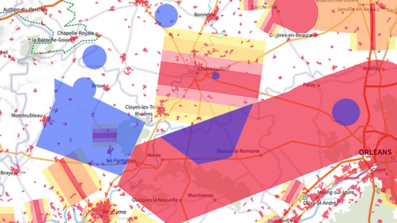 Région de Châteaudun et Orléans : les interdictions de vol en drone en 2025 et 2026