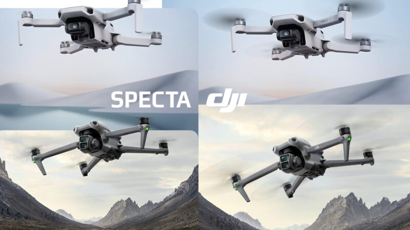 Specta Mini et Specta Air de Cogito Tech : des drones DJI sous une autre marque, en provenance de Malaisie