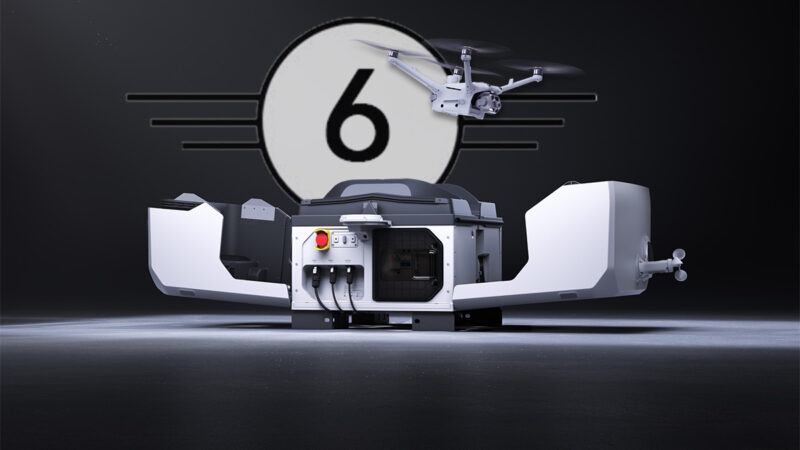 Le DJI Dock 3 (avec le Matrice 4D ou 4TD) est le premier système de DJI de classe C6