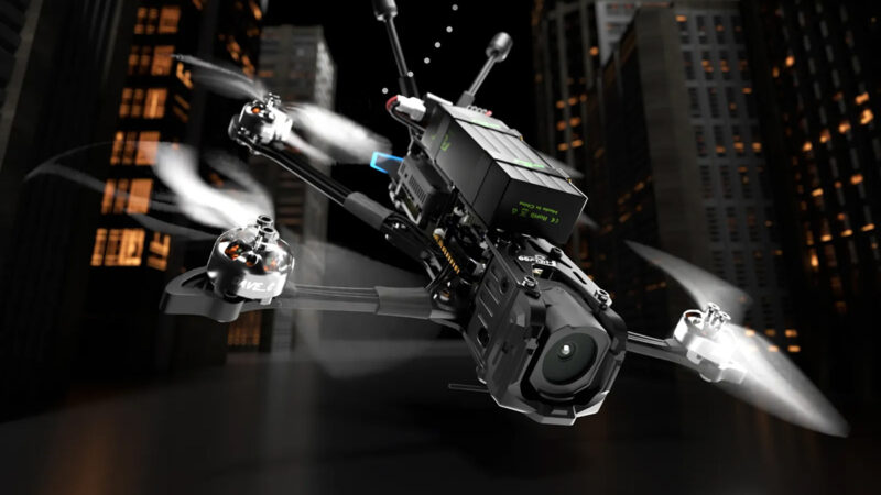 Flywoo adapte le drone FPV Explorer LR 4 pour DJI O4 et DJI O4 Pro
