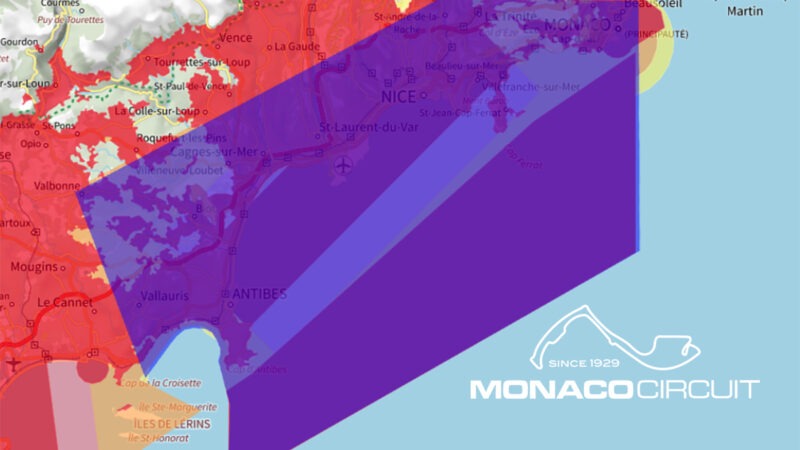 Monaco Grand prix 2025 : les interdictions de vol en drone fin mai 2025
