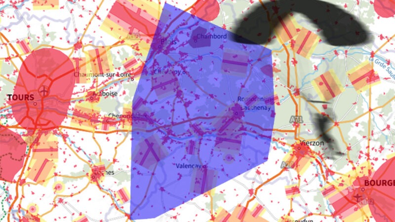 Val de Loire : les interdictions de vol en drone jusqu’en 2027