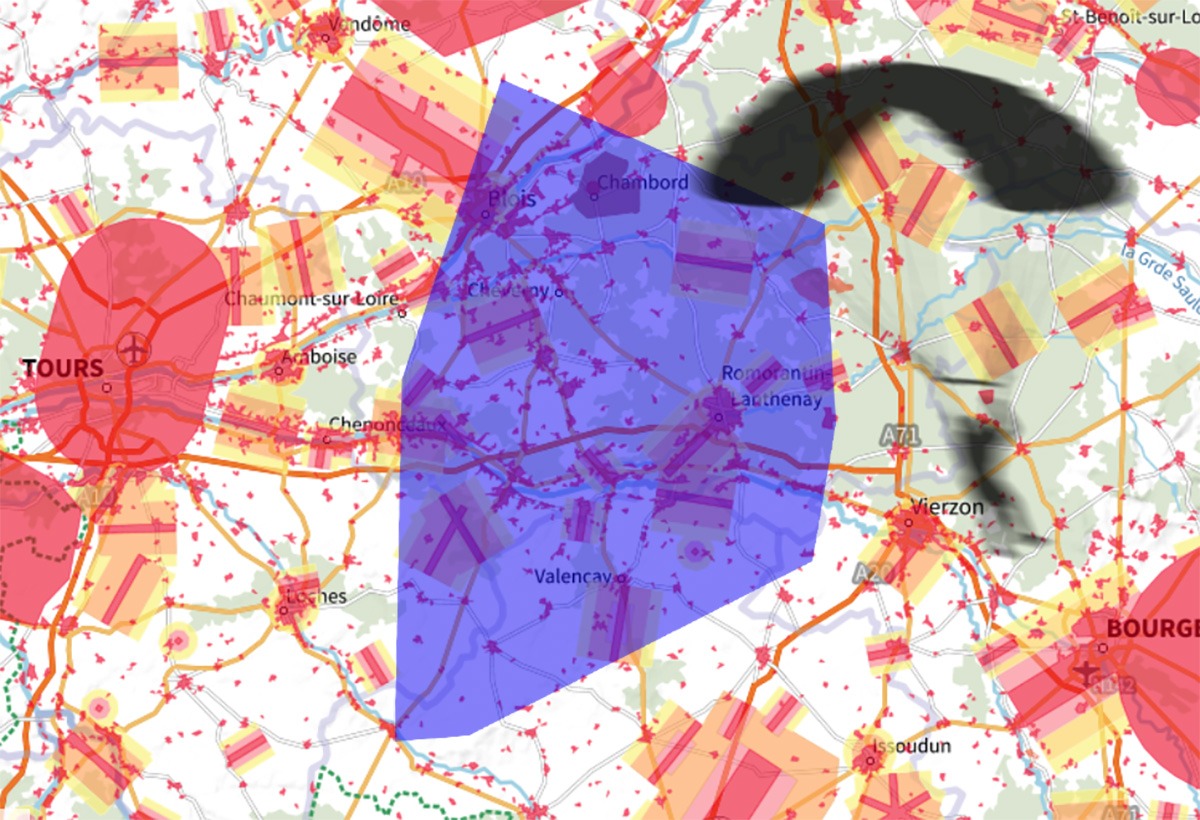 Val de Loire : les interdictions de vol en drone jusqu’en 2027