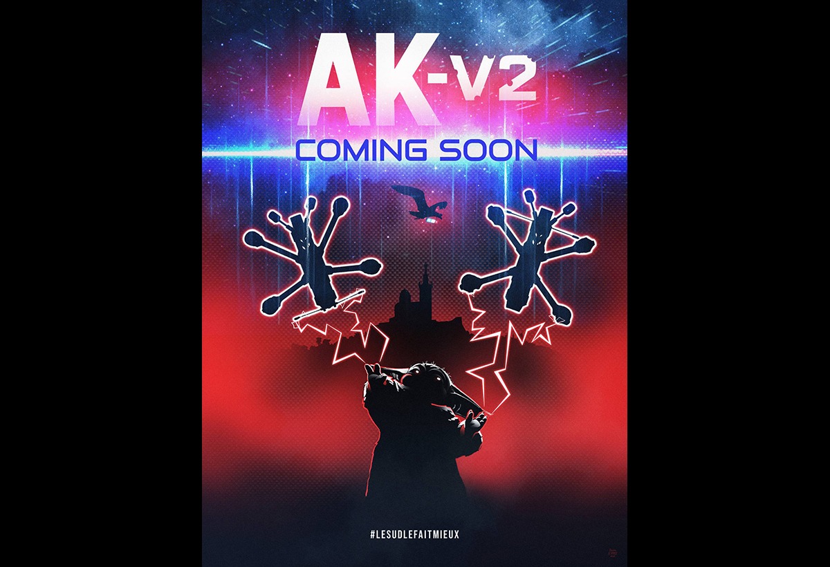 Teaser AK-v2, le retour du drone FPV qui vient du sud