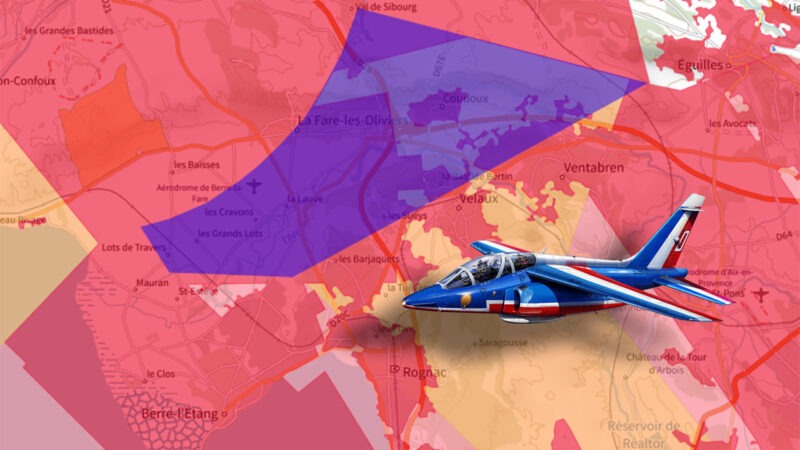 Salon de Provence / Berre : les interdictions de vol en drone fin juin et début juillet 2025