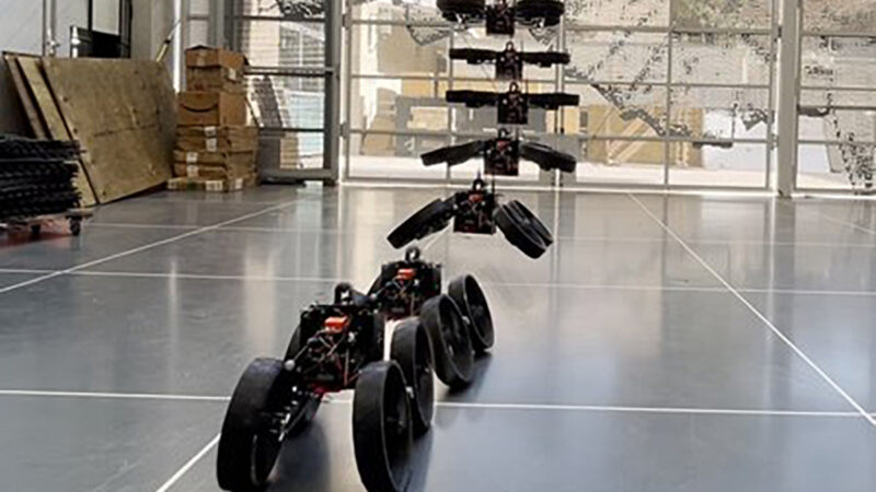 Atmo, le robot volant et roulant de Caltech