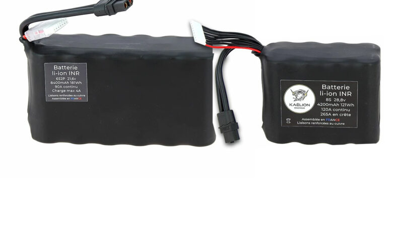 Les batteries Li-ion Kaëlion Energie sont disponibles chez studioSPORT