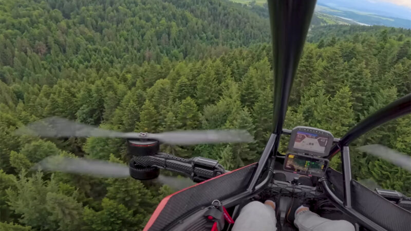 Jetson : des vols d’essai du Jetson One pour des interventions de premiers secours