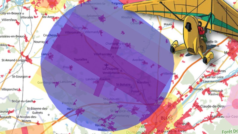Mondial de l’ULM (MULM) : les interdictions de vol en drone dans la région de Blois en septembre 2025
