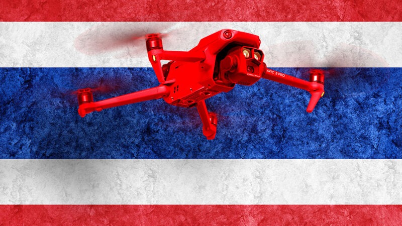 La Thaïlande interdit totalement l’usage de drones, loisir et pro, jusqu’au 15 août 2025