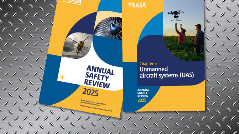 Que dit le rapport annuel de sécurité 2025 de l’EASA au sujet des drones ?