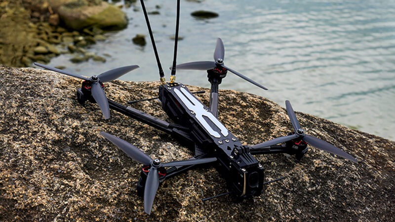 Deep Space propose le ROC7, un drone FPV de 7 pouces destiné au long range, à équiper en DJI O4 Pro