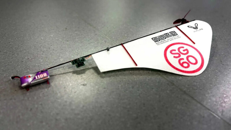 SG60 : un projet de drone ultra léger de grande autonomie qui s’inspire des graines volantes