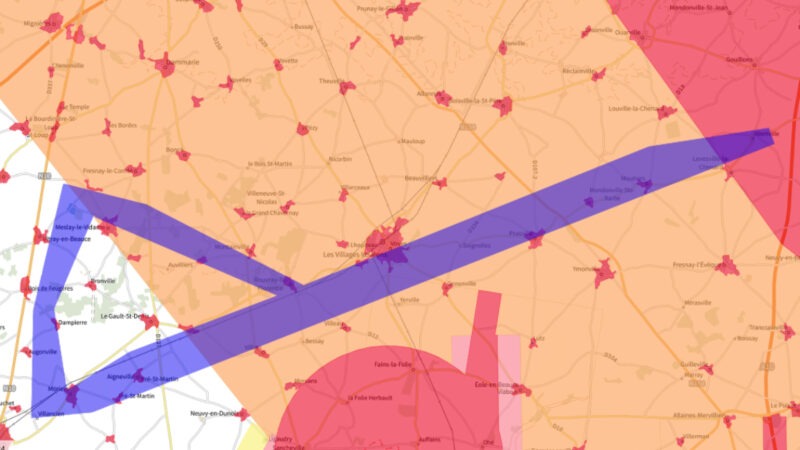 Rift dans le sud de Chartres : les interdictions de vol en drone en 2025 et 2026
