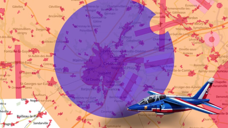 Meeting aérien de Chartres 2025 : les interdictions de vol en drone en septembre