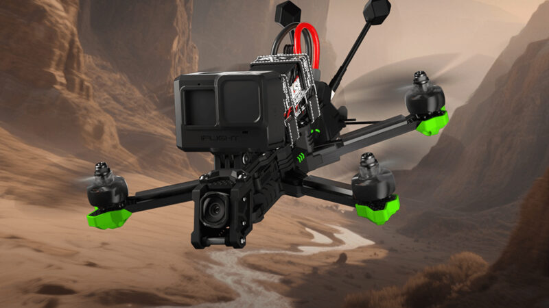 iFlight propose le Nazgul Evoque F5 V3, un drone FPV 5 pouces en DJI 04 Pro modifiable en X ou en deadcat