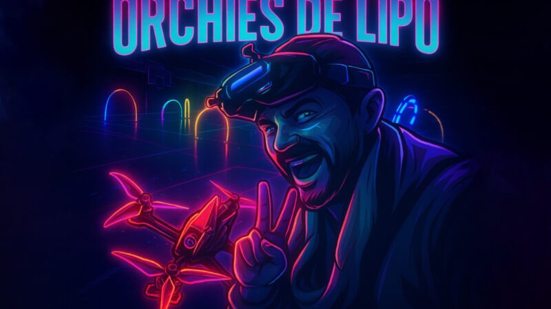Glowy Owls organise des Orchies de Lipo le 9 novembre 2025, un événement FPV en LightTrack