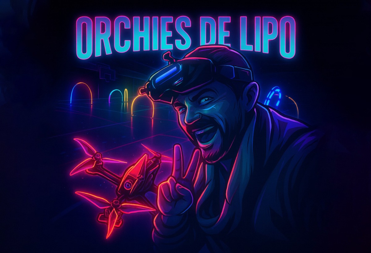 Glowy Owls organise des Orchies de Lipo le 9 novembre 2025, un événement FPV en LightTrack