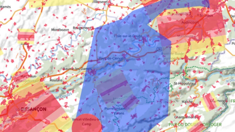 Région de Montbéliard : les interdictions de vol en drone en 2025 et 2026
