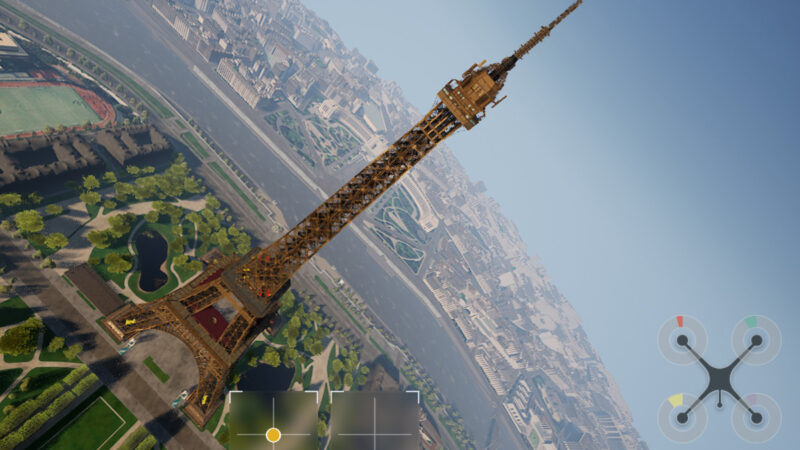 TrypFPV : volez en drone FPV au-dessus de la Tour Eiffel et du Champ de Mars à Paris !